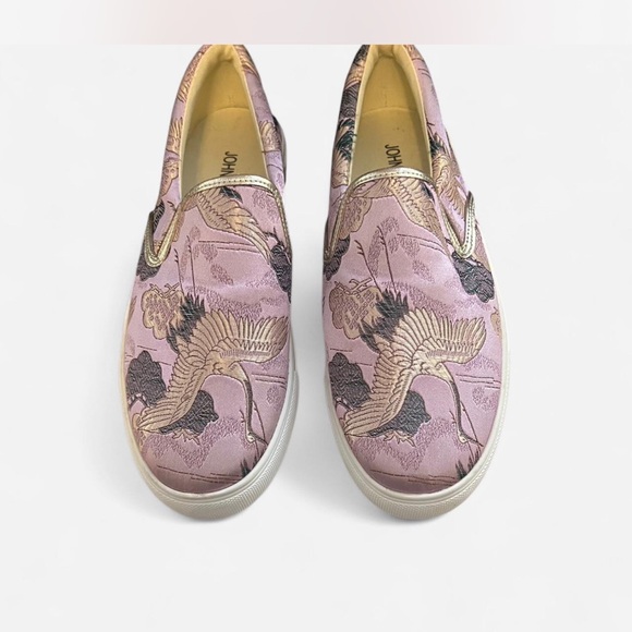 Johnny Was Shoes - NWOT Johnny Was Satin Boat Shoe